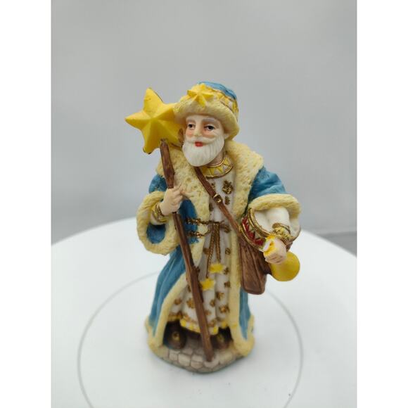 1992 Poland Star Man Santa Figurine – International Santa Collection SC04 - Picture 1 of 8